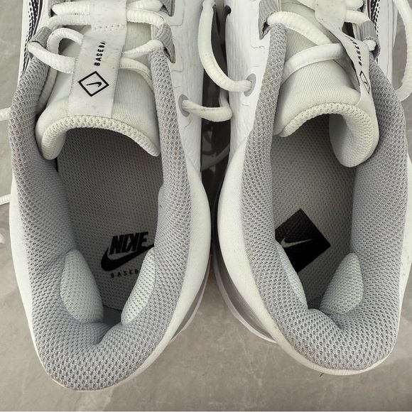 NWOT Men’s Nike Alpha Huarache Elite 4 Low Baseball Cleats FD2745-100 Size 10.5 - Picture 15 of 16